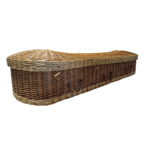 Picture of a Gorgeous Sinai 100 Wicker Casket