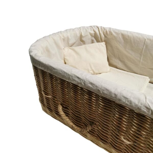 Sinai 100 Wicker Casket - Image 2