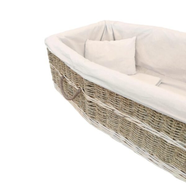 Sinai 200 Wicker Coffin - Image 2